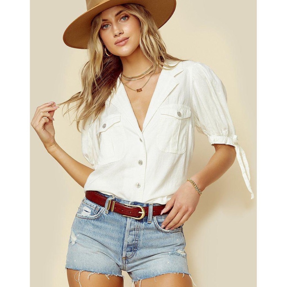 Free People Safari Babe Top